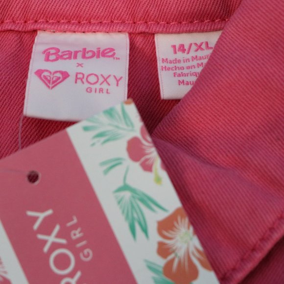 Barbie x Roxy Tigers Eyes Embroidered Denim Jacket - Picture 9 of 11